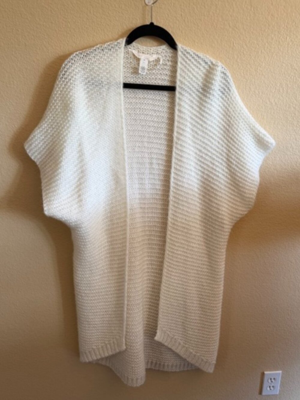 Lauren Conrad lightweight Cream Color medium-length Duster Size OS
